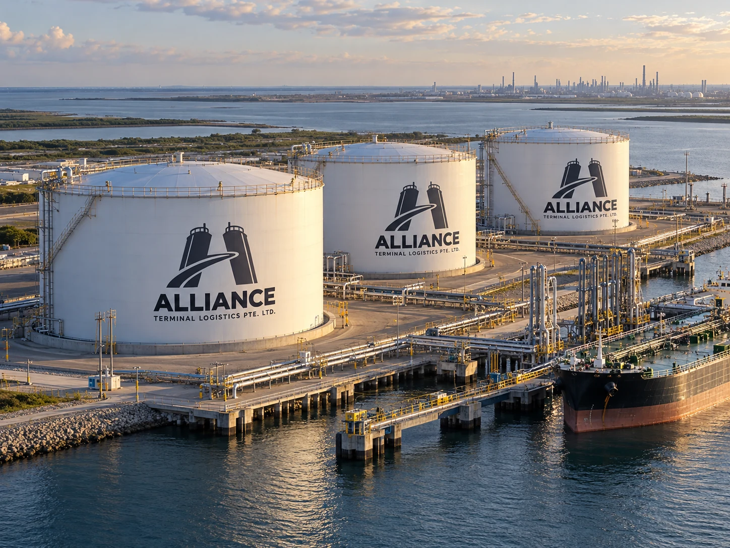 ALLIANCE tank-storage artwork for Houston