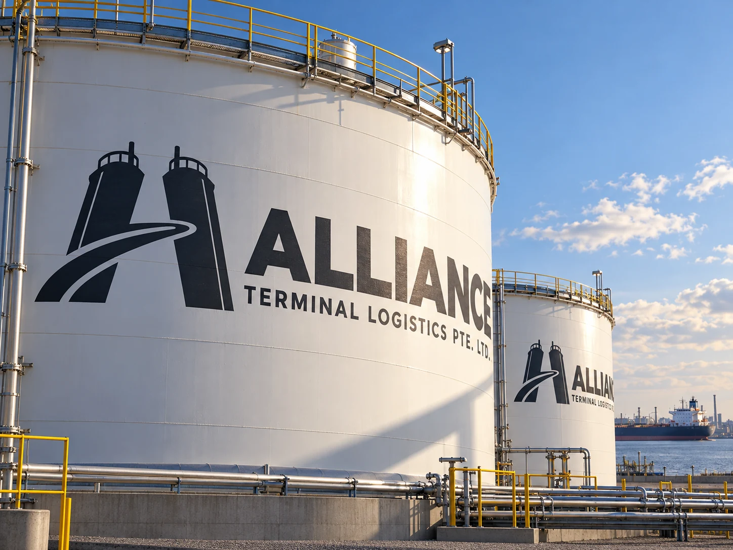 ALLIANCE tank artwork for Houston: tank architecture and branding
