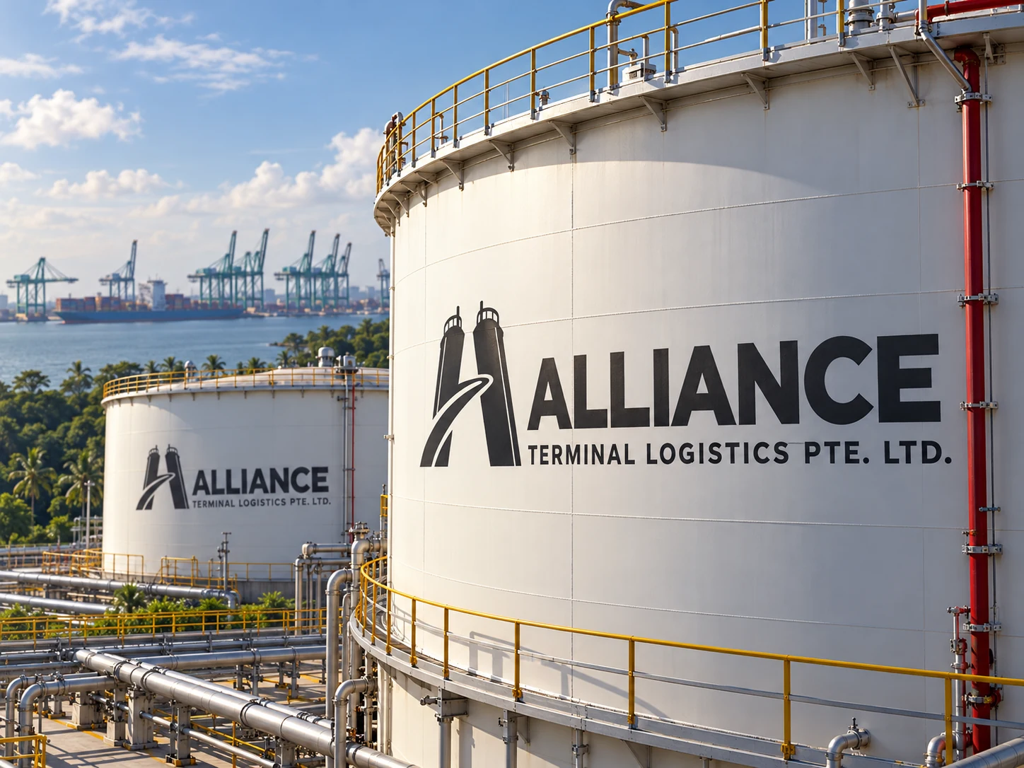 ALLIANCE tank artwork for Jurong: tank architecture and branding